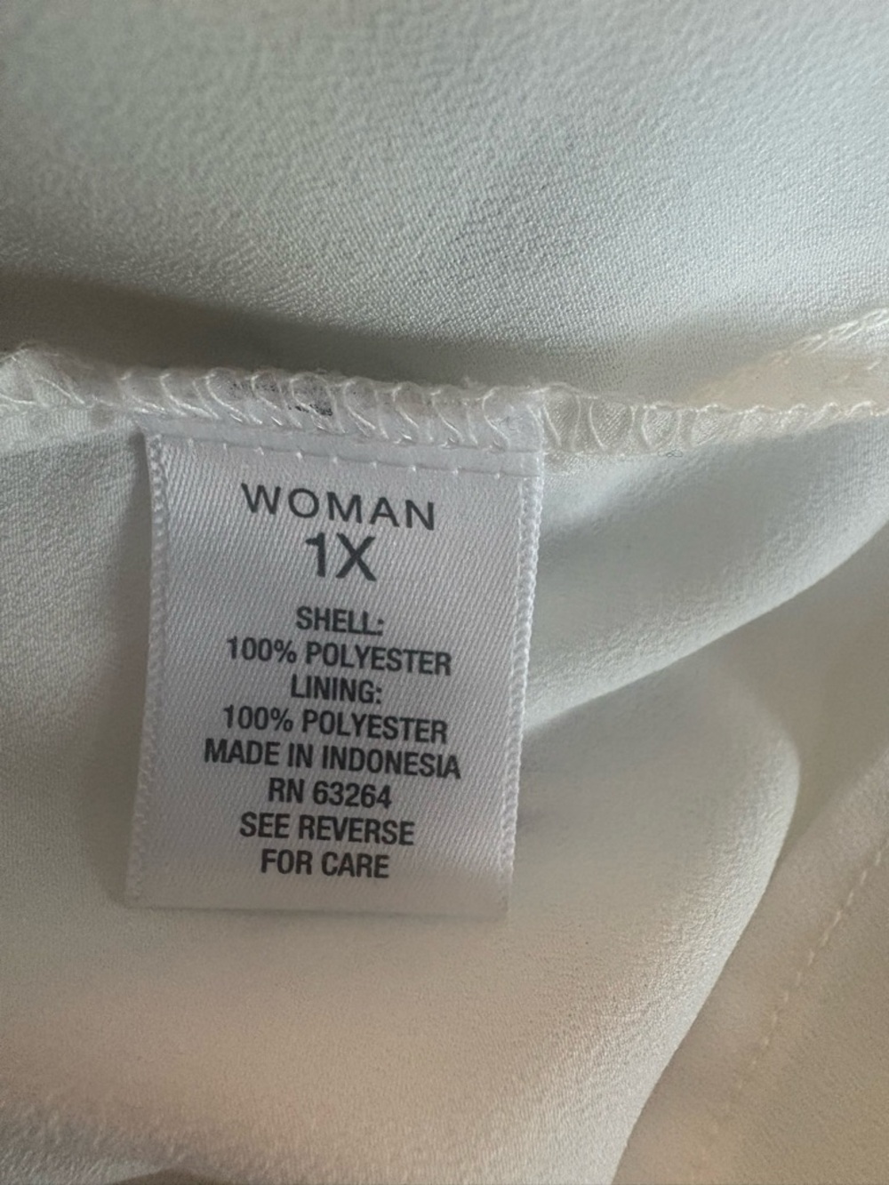 Roz & Ali Light Blue Women's Blouse - Picture 3 of 5
